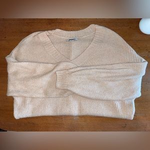 Oversized cozy sweater